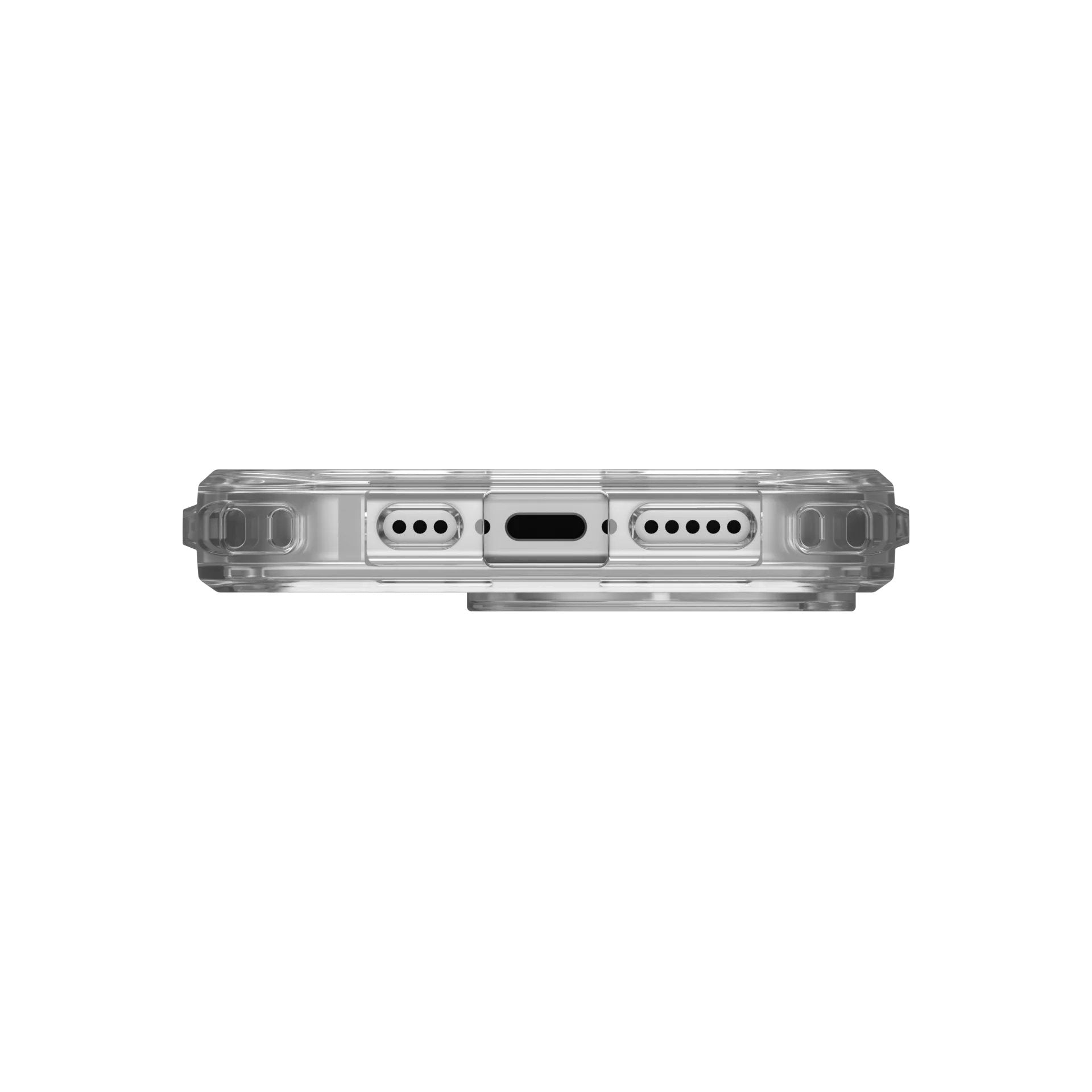 Funda Urban Armor Gear Plyo Para Teléfono Móvil 16 Cm (6.3") Plata, Transparente