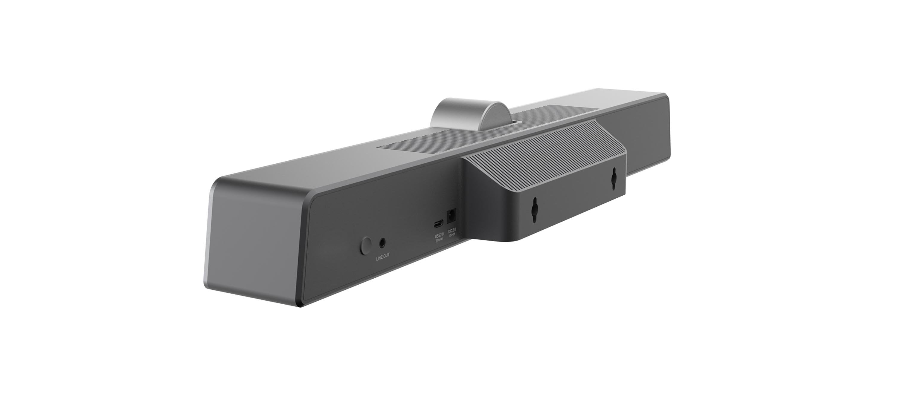 Cámara Web Kramer Electronics K-Bar  12 Mp 3840 X 2160 Pixeles Usb 2.0 Gris
