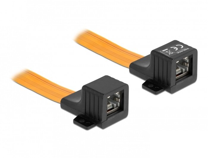 Delock Rj45 Fpc (Circuito Impreso Flexible) Paso De Ventana De 30 Cm