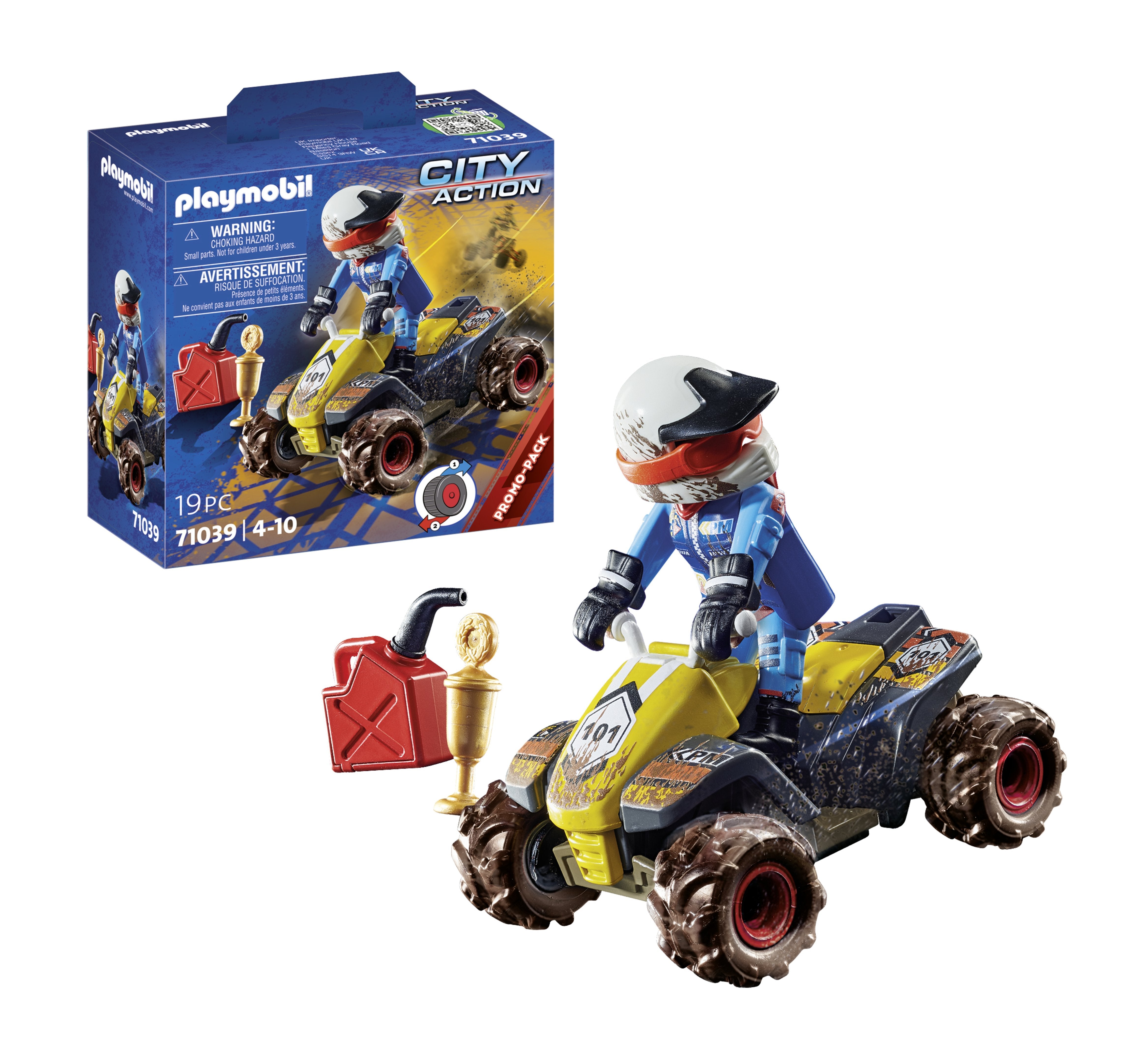 Playmobil 71039 Offroad-Quad, Konstruktionsspielzeug 71039