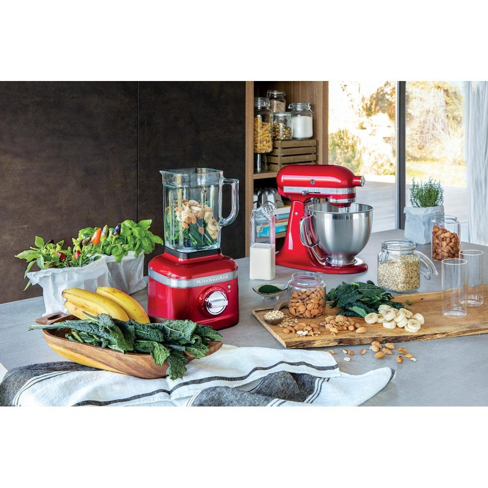 Robot Kitchenaid Artisan 5ksm185ps  De Cocina 300 W 4,8 L Rojo
