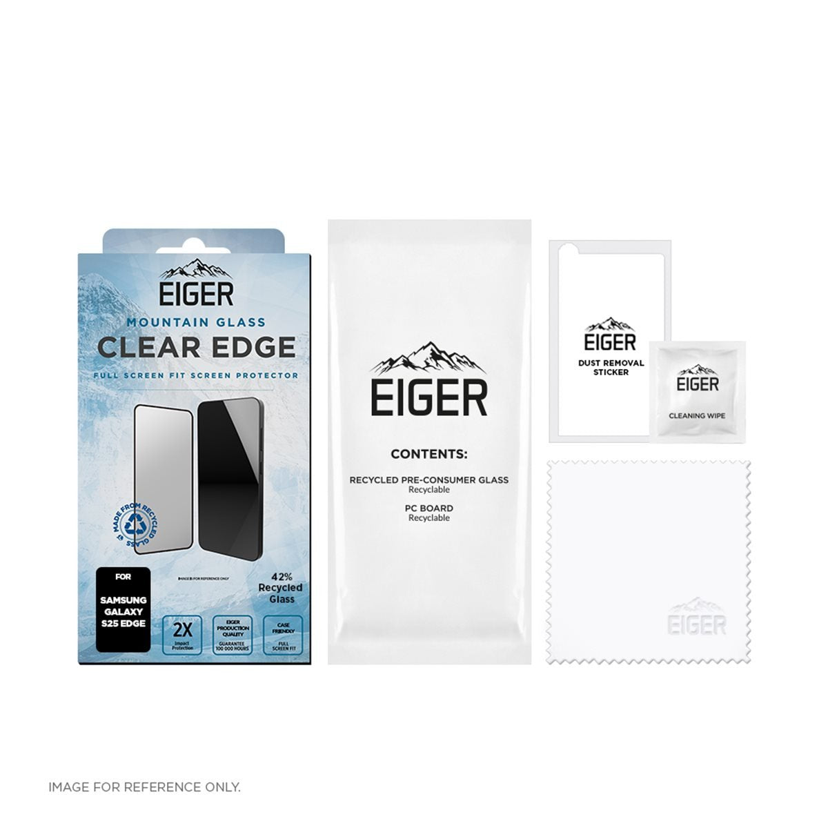 Eiger Sp Mountain Glass Clear Edge Galaxy S25 Edge