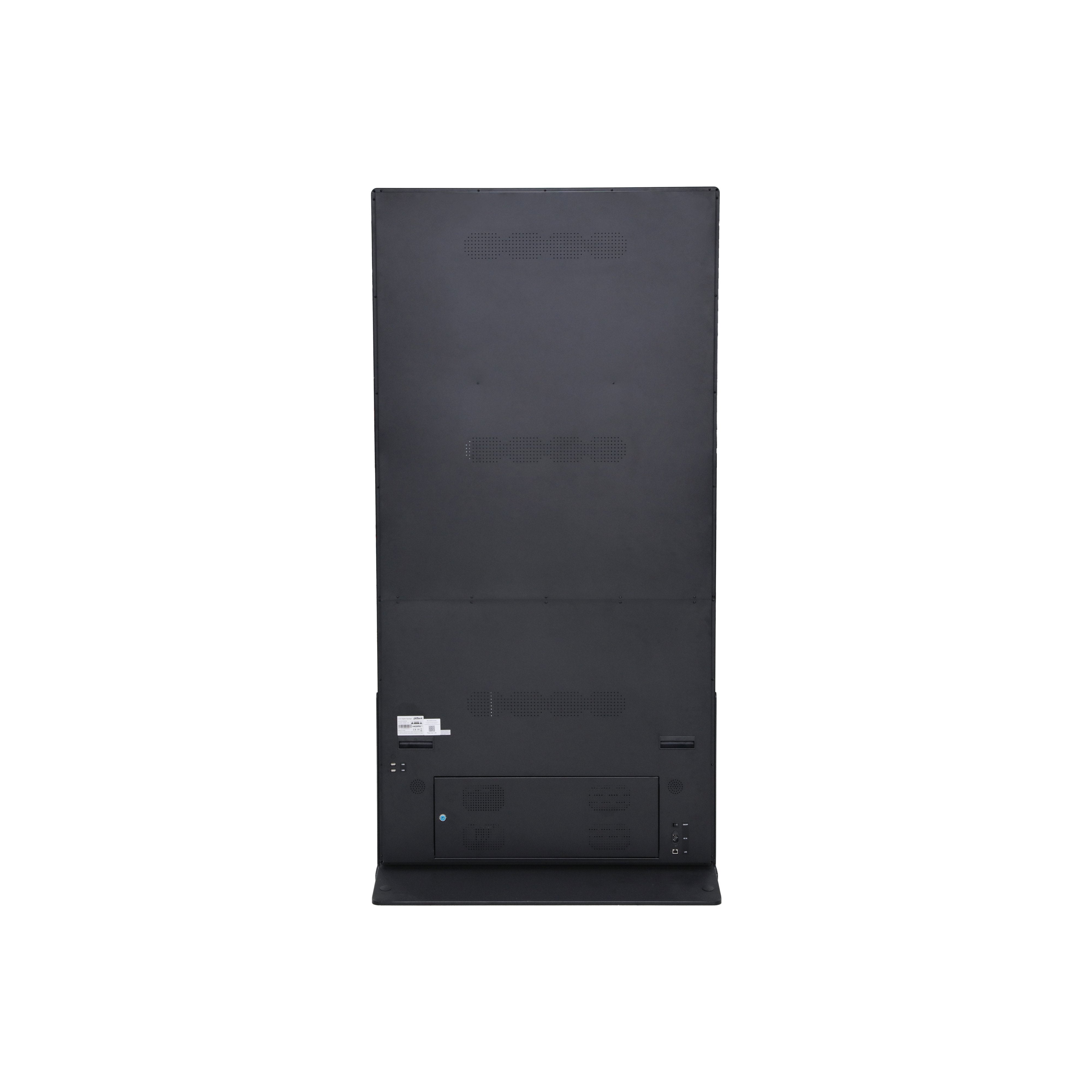 (Dhi-Ldv75-Sai400l-B3) Dahua Display Totem 75" 4k 2160x3840 / Android 11 / 8ms / 320cd / 4+32gb / 2 X Altavoz  5w / Rj45, Usb, Tf Slot, Hdmi, Audio In, Quad-Core Cortex-A55