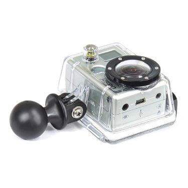 Ram Mounts Rap-B-202u-Gop1 Adaptador Universal Para Cámara Deportiva, Negro