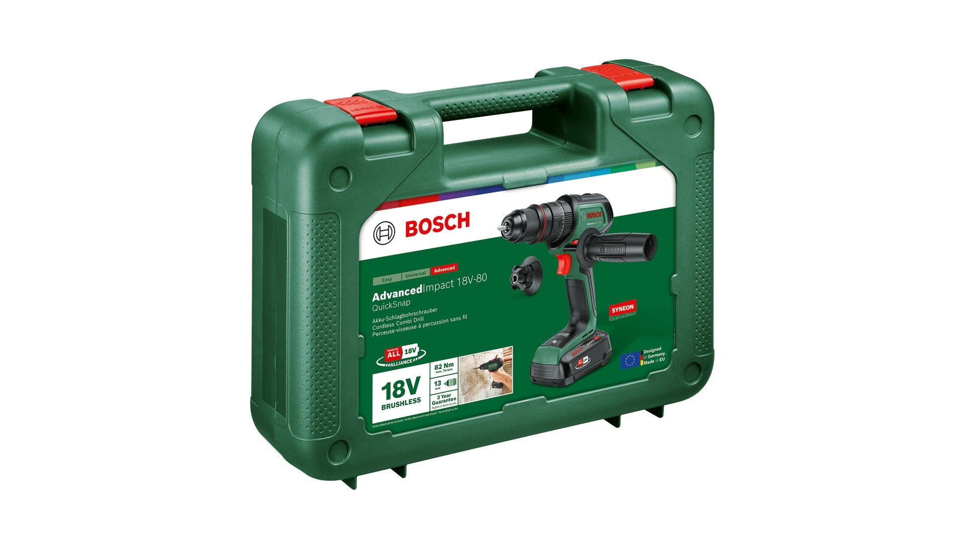 EAN 4053423239652 - Bosch AdvancedImpact 18V-80 QuickSnap -Akku-Schlagbohrmaschine imagen 5