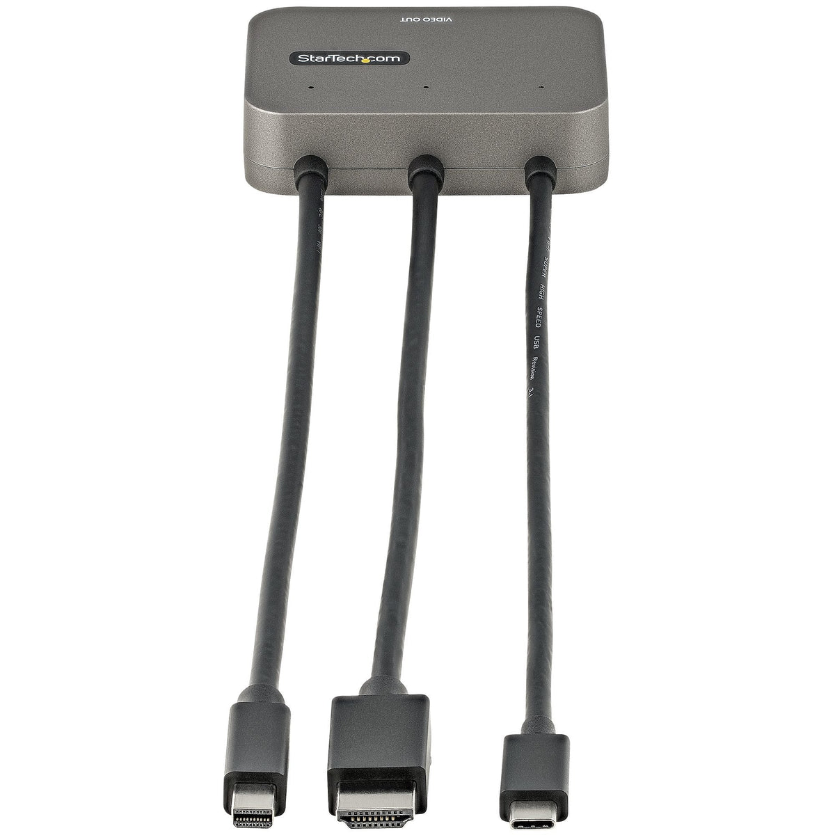 Startech Adaptador Multipuertos 3 En 1 Usb-C Hdmi O Mini Displayport A Hdmi 4k 60hz Cdphdmdp2hd