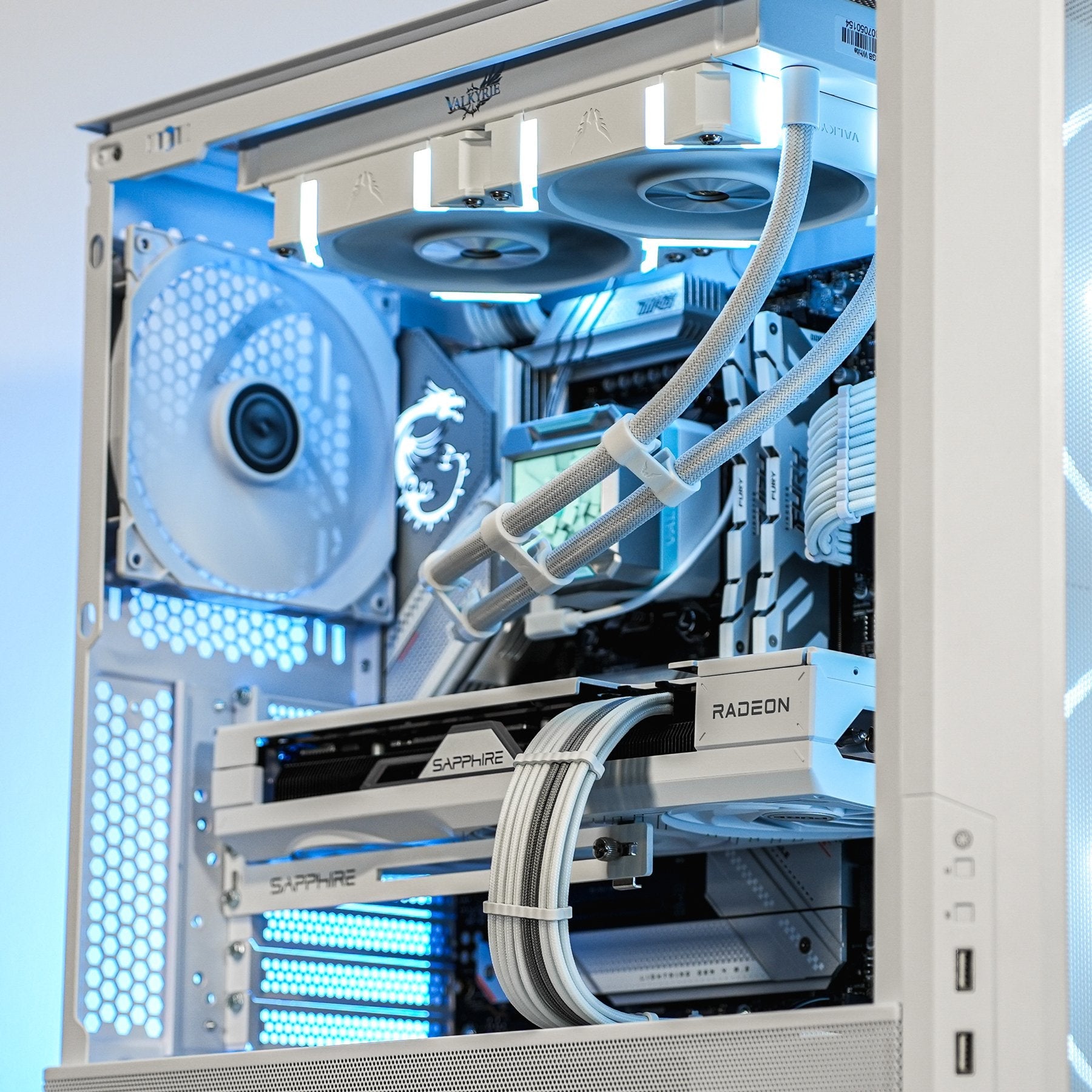 EAN 5298003820151 - Valkyrie Syn 240 ARGB Procesador Sistema de refrigeración líquida todo en uno 24 cm Blanco imagen 3