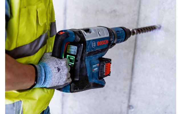 EAN 3165140915427 - Bosch GBH 18V-45 C Professional 305 RPM SDS Max 8 kg Negro, Azul, Rojo imagen 8