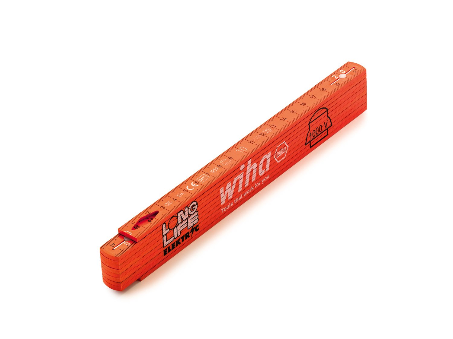 Wiha Regla Plegable Para Electricistas Longlife