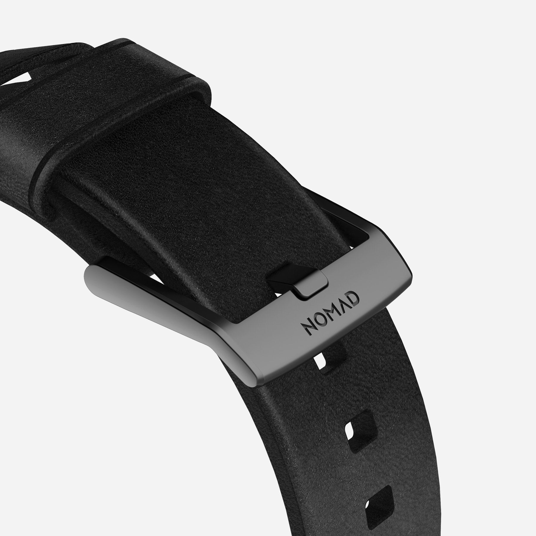 Nomad Strap Modern Lthr. Black Connect. Black 42/44/45/49mm