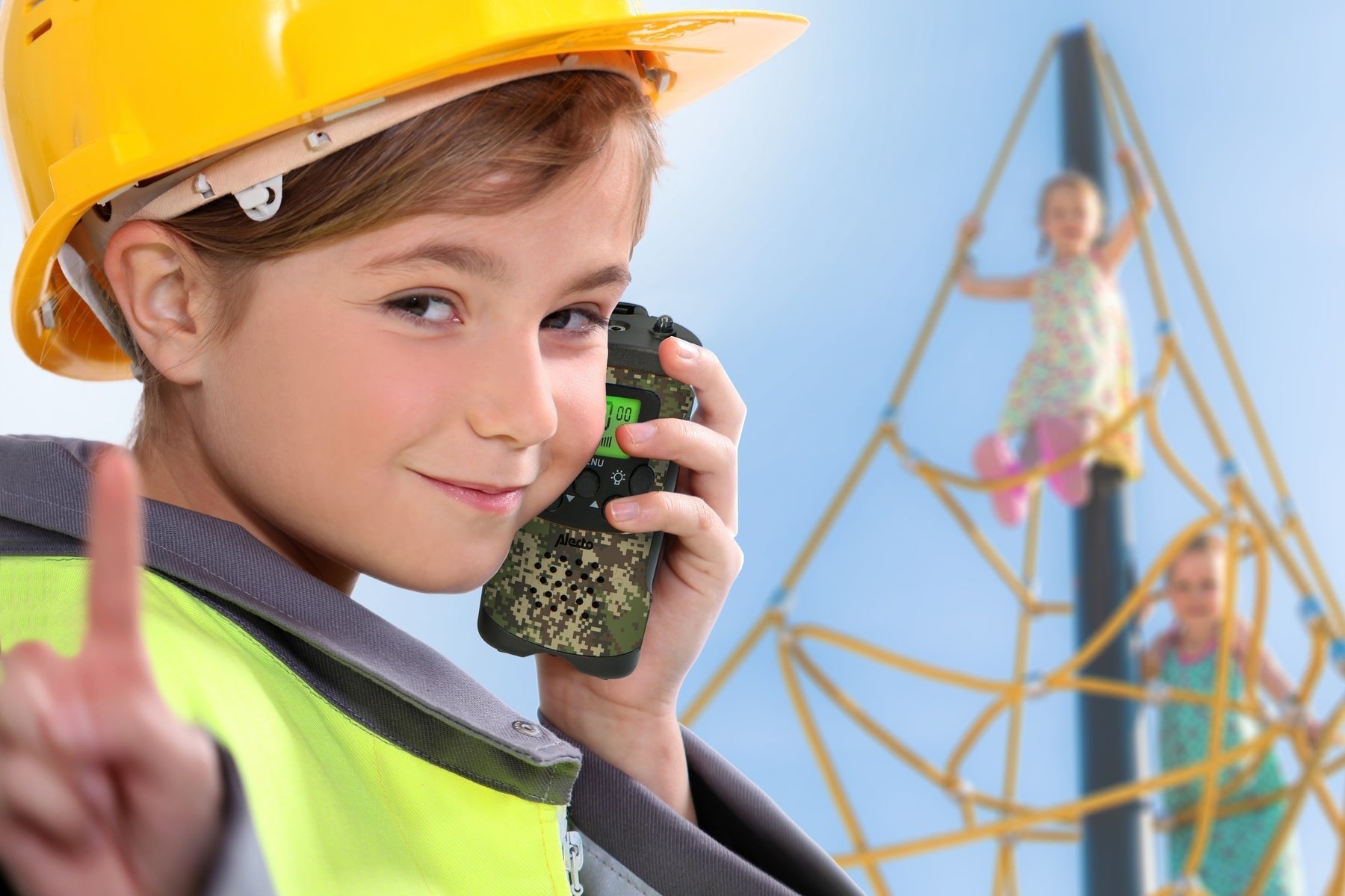 EAN 8712412593675 - Alecto FR115CAMO two-way radios 8 canales 446 MHz Caqui imagen 10