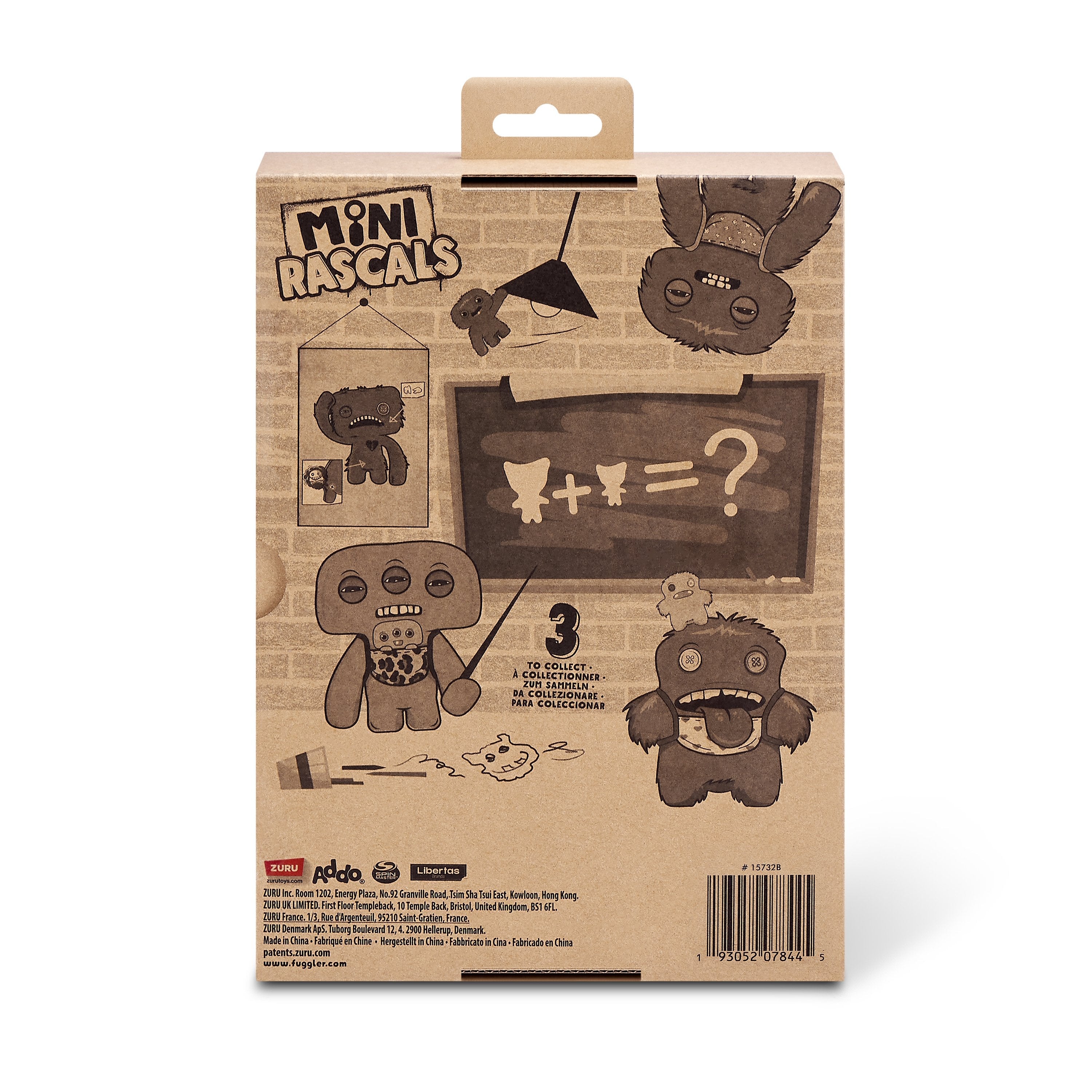 Zuru Fuggler - Mini Rascals Serie 1 (Sortierter Artikel, Eine Figur) 15732