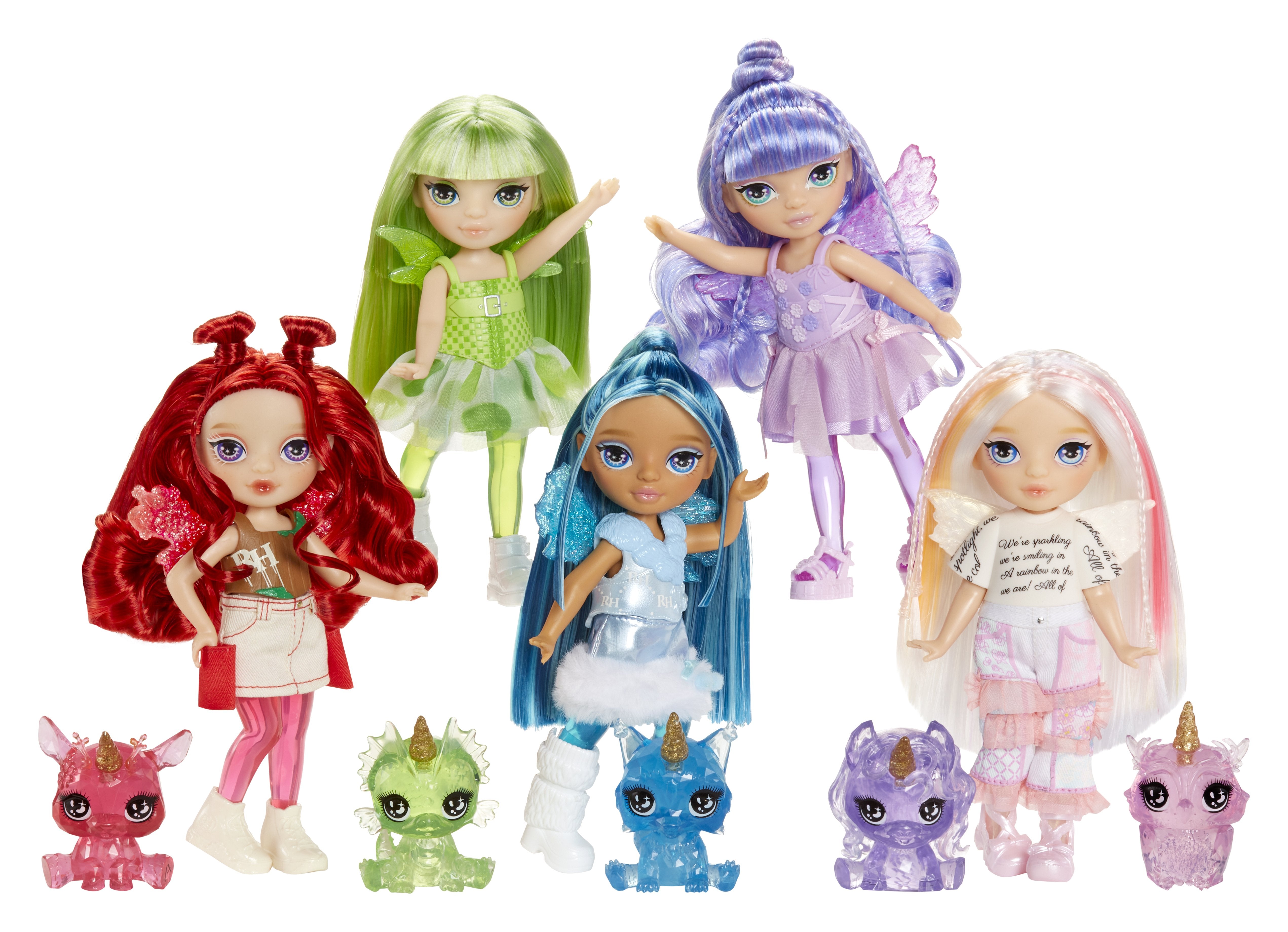 EAN 35051543435 - Rainbow High Littles Rainbow Fantasy Fairies Doll- Amethyst (purple) imagen 6