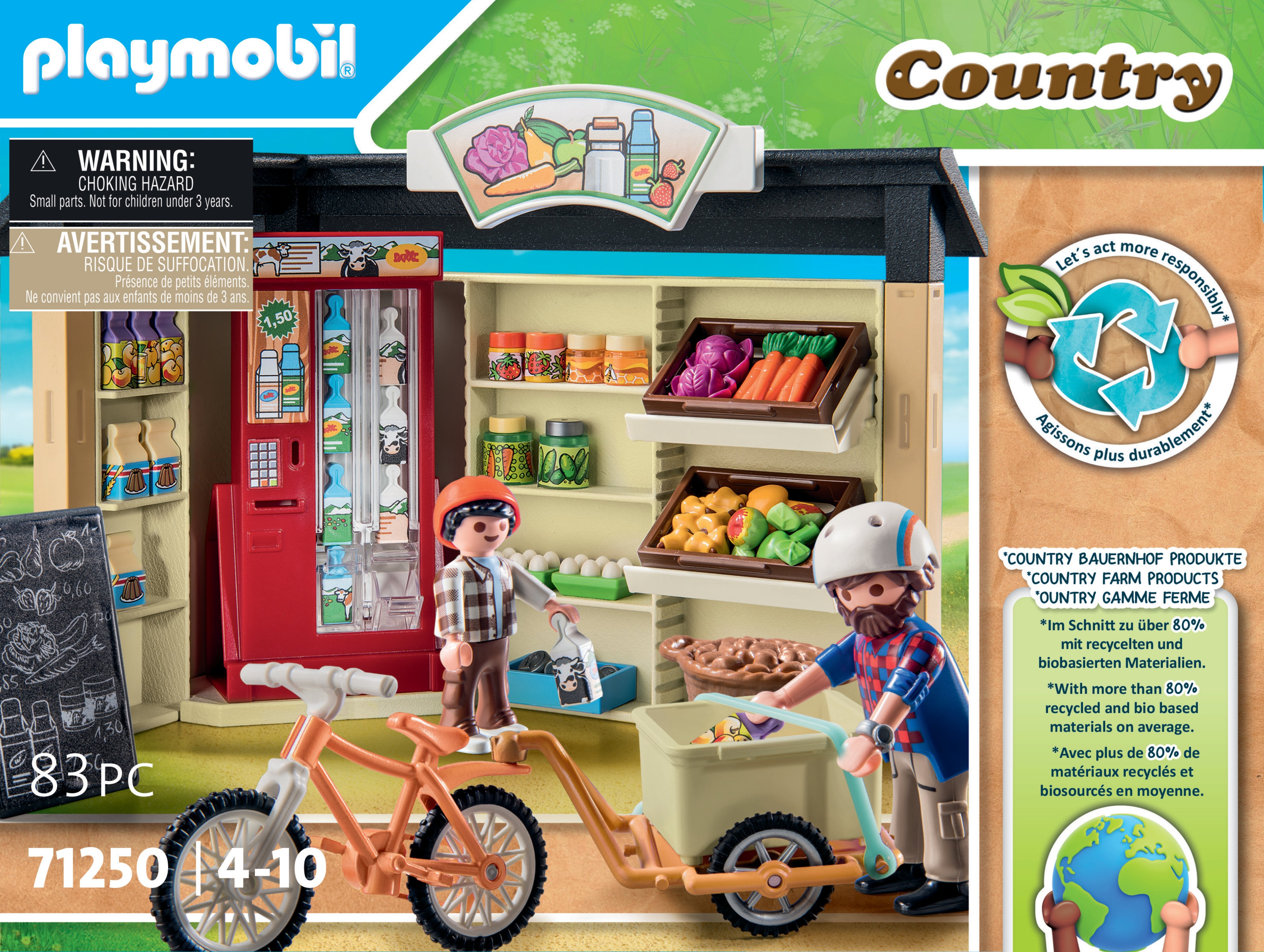 EAN 4008789712509 - Playmobil Country 71250 set de juguetes imagen 1