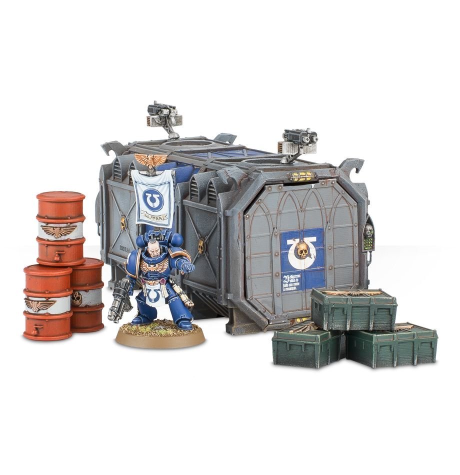Warhammer 40k - Kampfzone Manufactorum: Gepanzerte Munitorum-Container