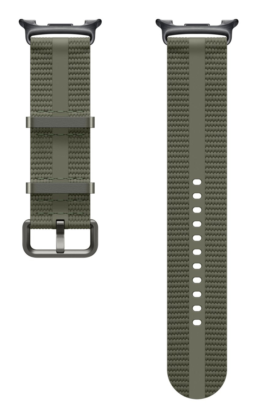EAN 8806097460459 - Samsung ET-SOL33LGEGEU Accesorios para dispositivos vestibles inteligentes Grupo de rock Verde Nylon, Tex imagen 1