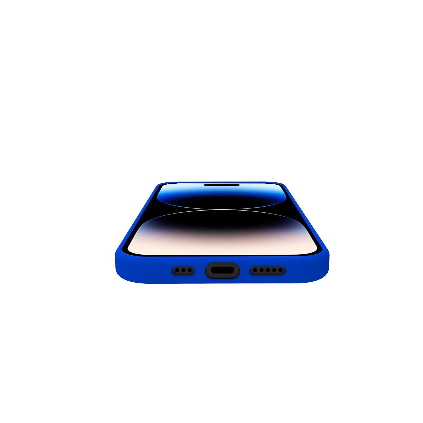Celly Cromo1053bk Funda Para Iphone 15 Pro (6.1") Azul