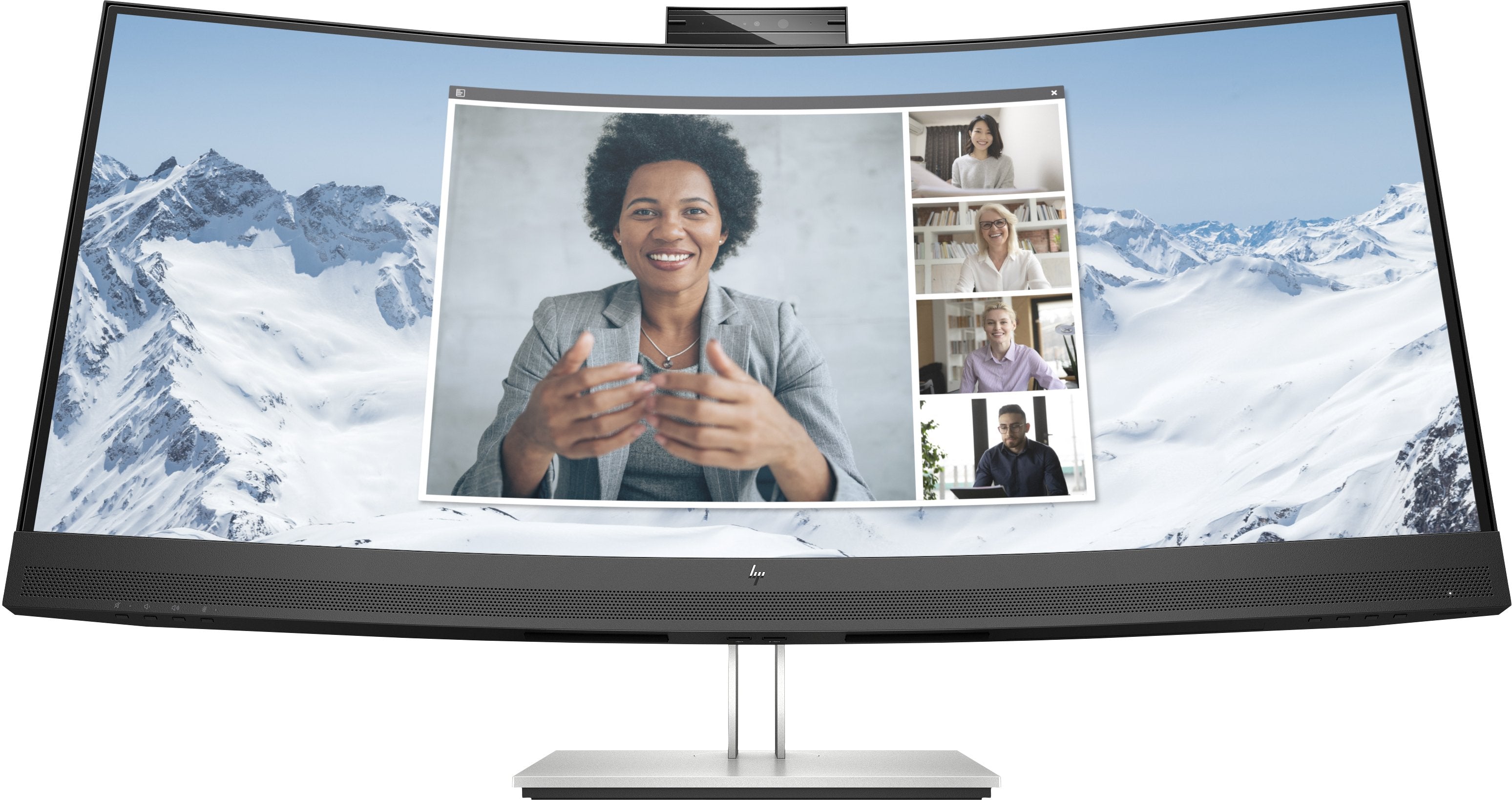 EAN 0195908729778 - HP E34m G4 WQHD Curved USB-C Conferencing Monitor pantalla para PC 86,4 cm (34") 3440 x 1440 Pixeles Wide imagen 1