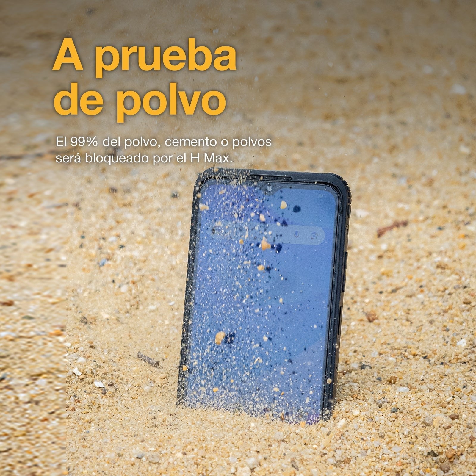 Agm H Max Black Rugerizado 8+256gb 6.56" 90hz Hd+ 4g