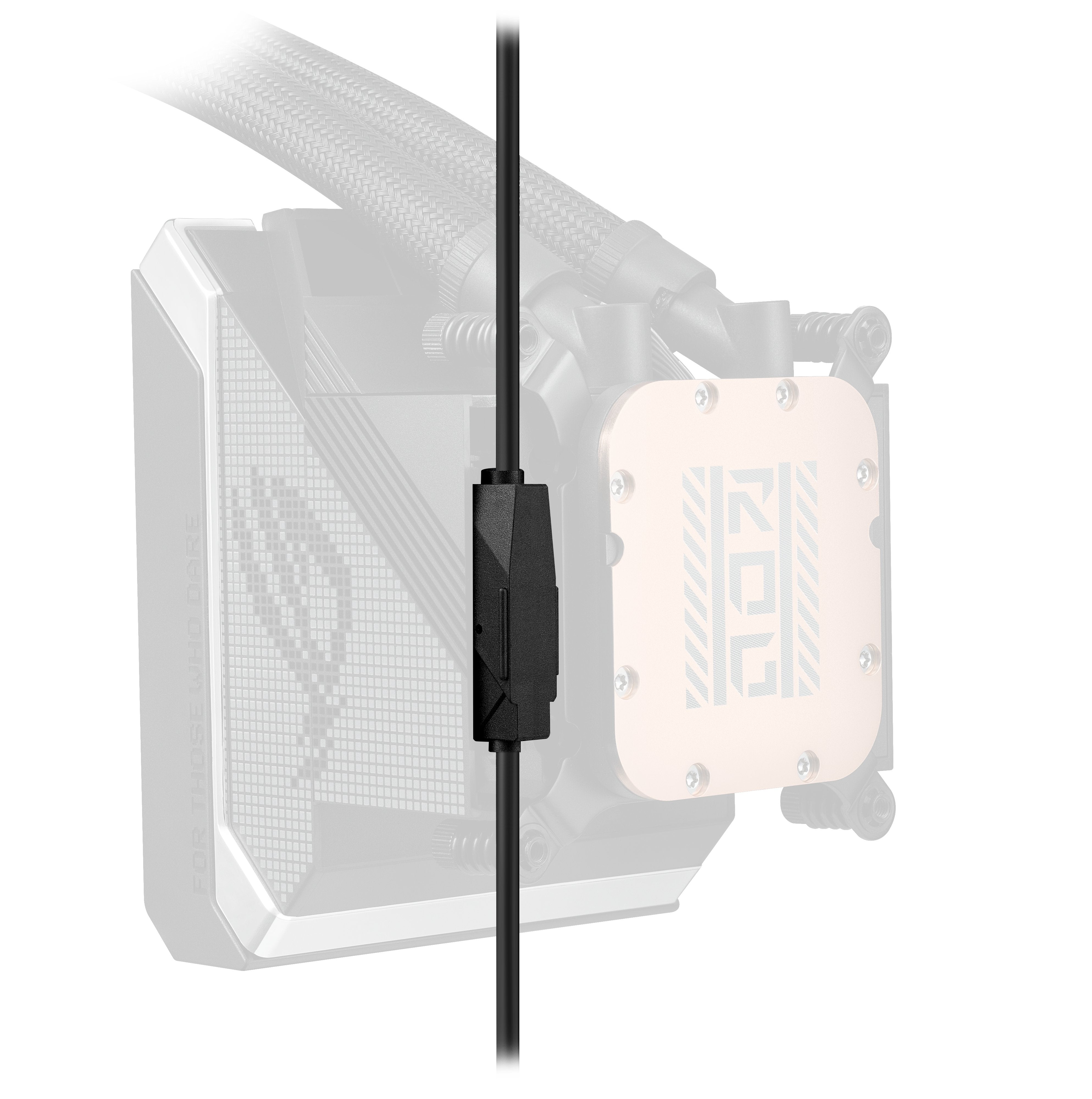 Refrigeración Liquida Cpu  Asus Rog Mrix Slc Iv 360 Argb Lcd Negro