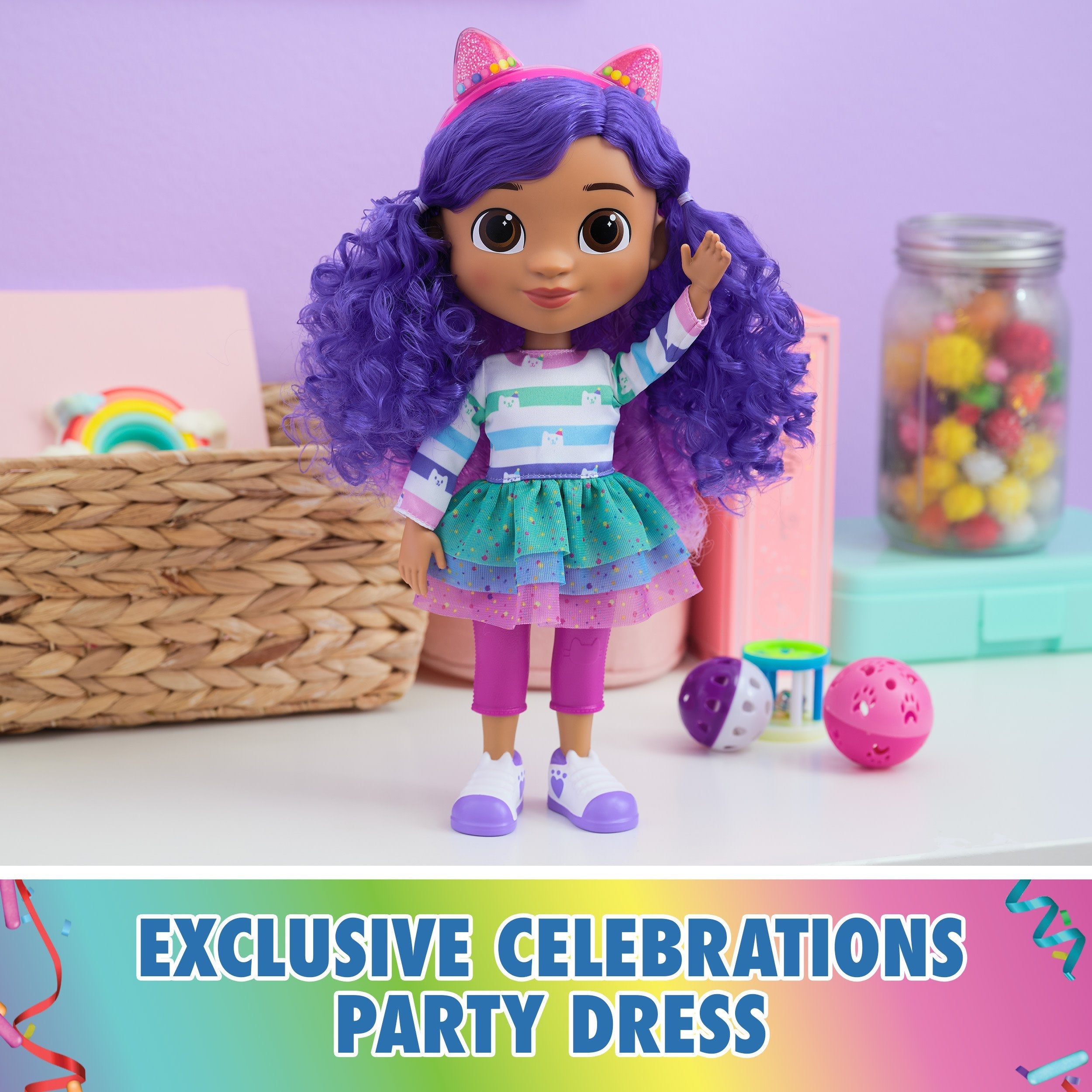 EAN 0681147030404 - Gabby's Dollhouse Sing & Celebrate Gabby Girl imagen 6