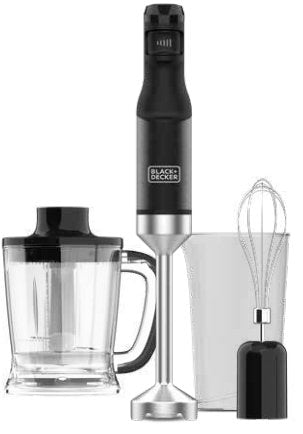 EAN 8432406160170 - Black & Decker BXHBA1501E Batidora de inmersión 1500 W Negro, Transparente imagen 1