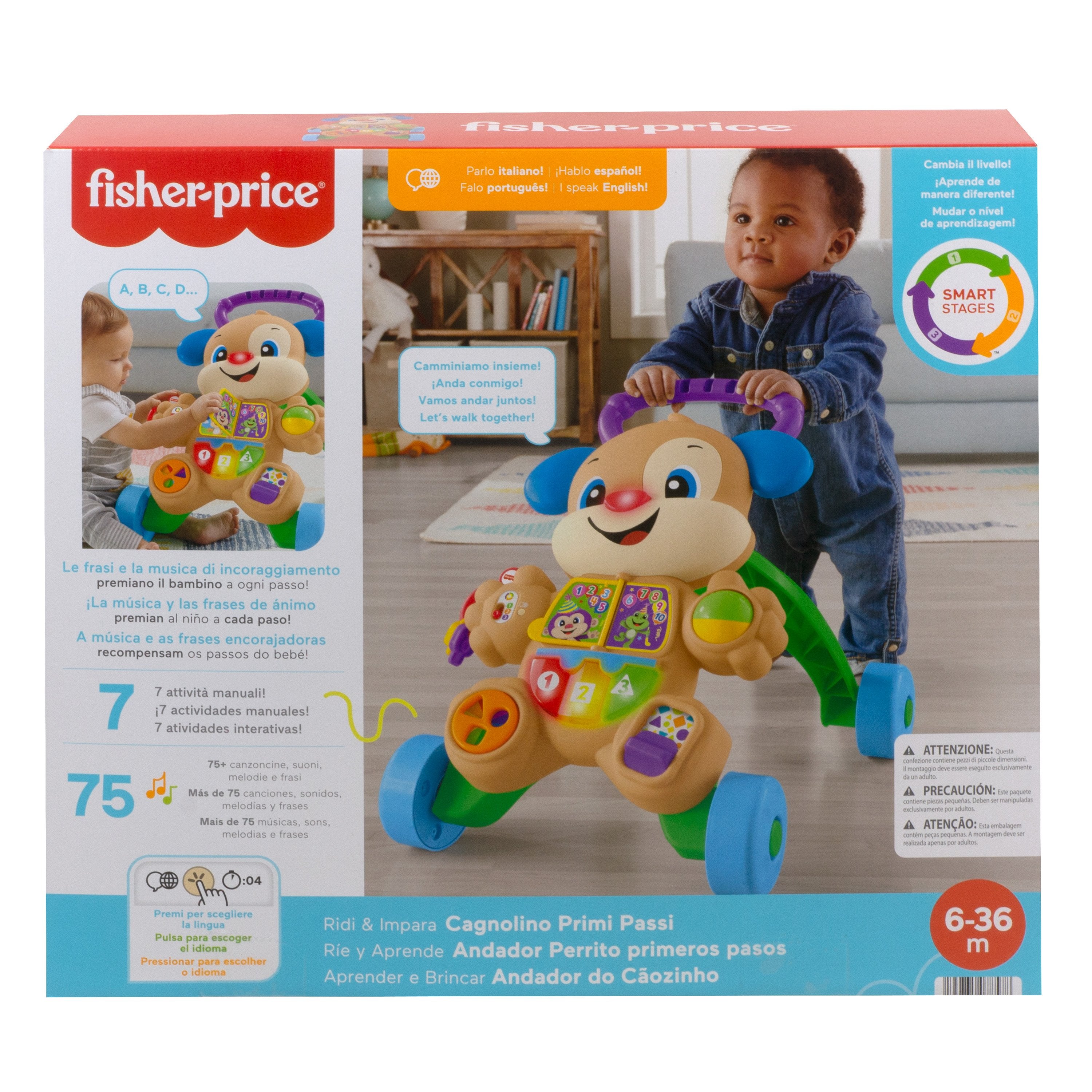 EAN 0194735078578 - Fisher-Price Laugh & Learn HHX15 juguete de arrastre imagen 4