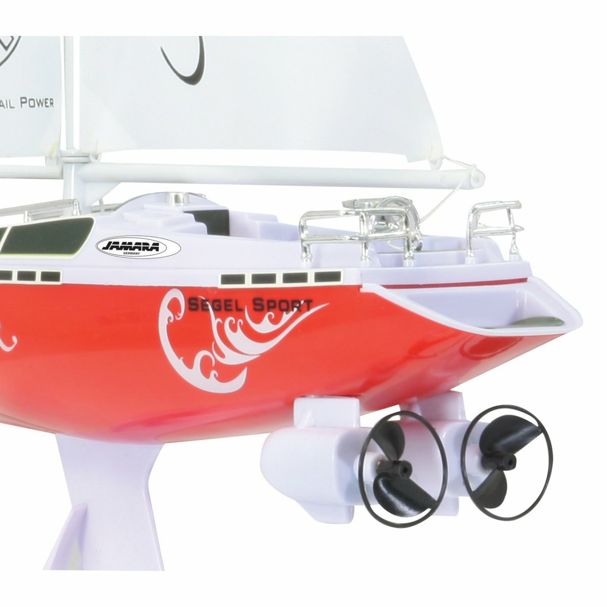 Velero Jamara Rc Atlantique 27 Mhz 38 Cm Blanco 8+