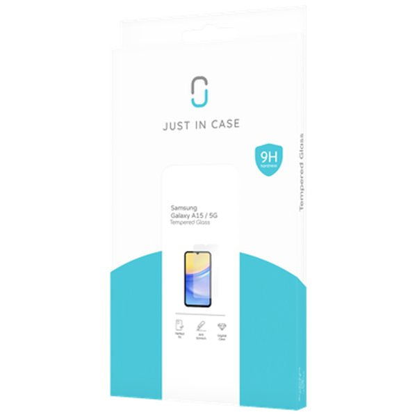 Protector Pantalla Cristal Templado Samsung Galaxy A15  Just In Case Protector De Pantalla/ Compatible Con Samsung Galaxy A15 - A15 5g/ Cristal Templado/ Transparente