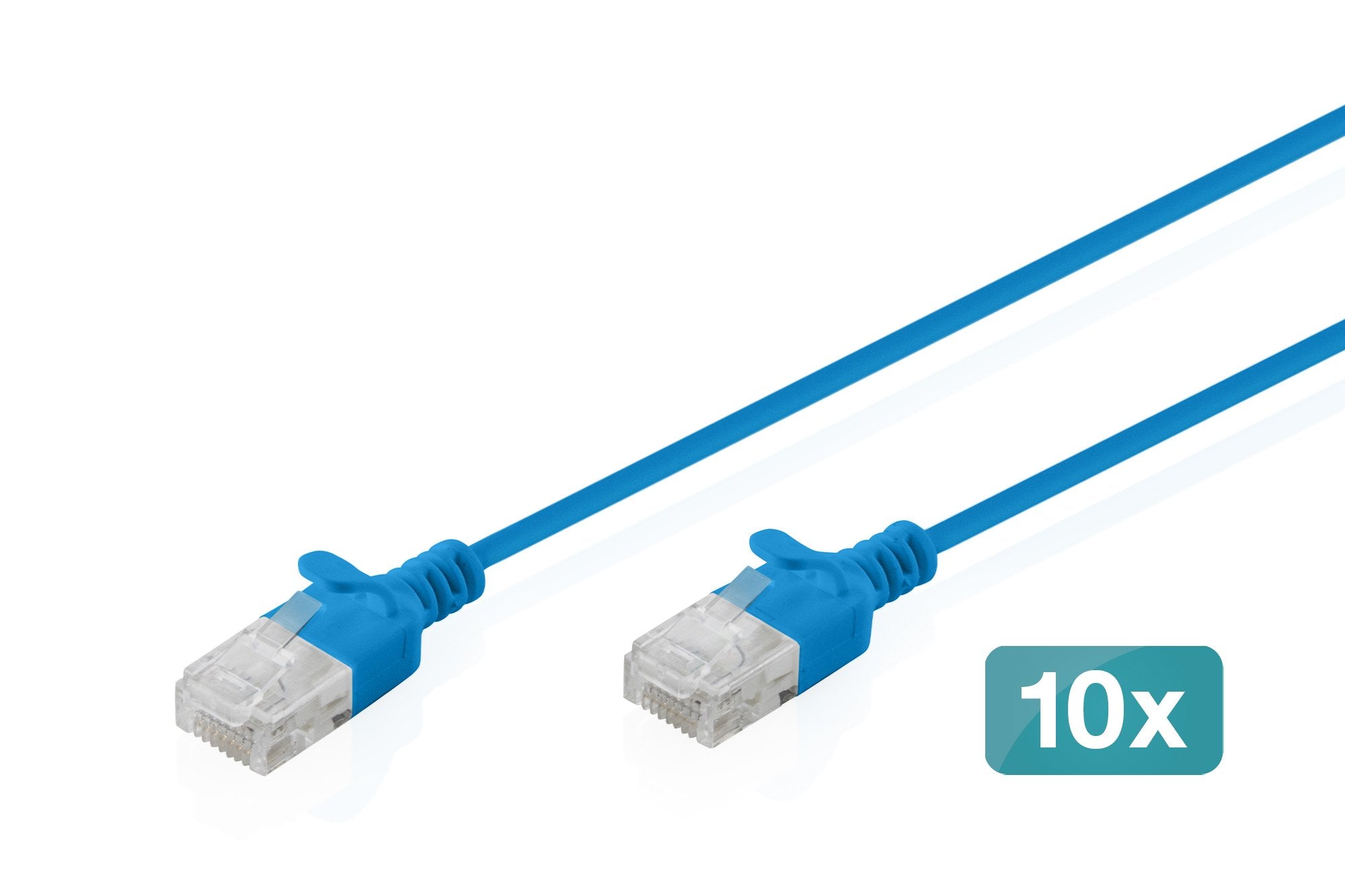 EAN 4016032507659 - Digitus DK-1618-020S-B-10 cable de red Cat6 U/UTP (UTP) imagen 1