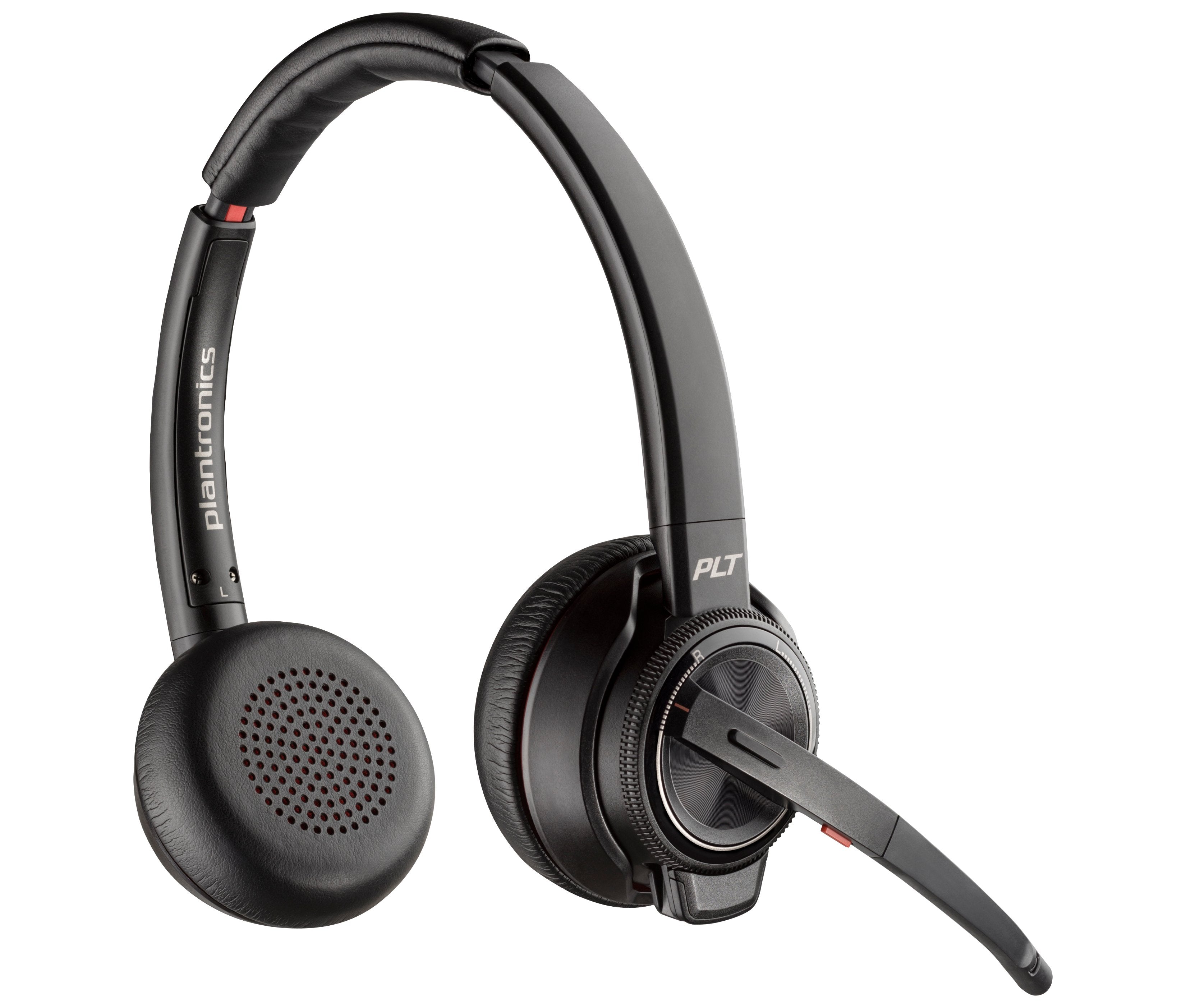 EAN 0196548579693 - HP Poly Savi 8220 UC DECT 1880-1900 MHz USB-A Headset Inalámbrico Diadema Oficina/Centro de llamadas Blue imagen 2