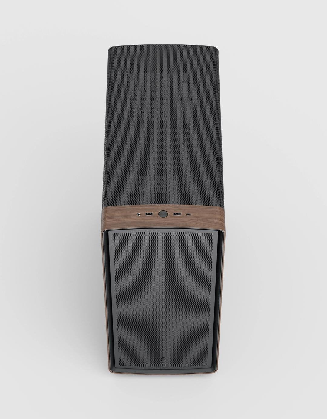 Caja Pc Fractal Design Summit Negro Solid (Negro Madera) Fd-C-Sum1a-03