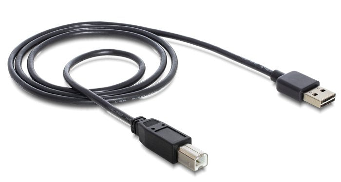 Delock Cable Easy-Usb 2.0-A Male  Usb 2.0-B Male 1 M