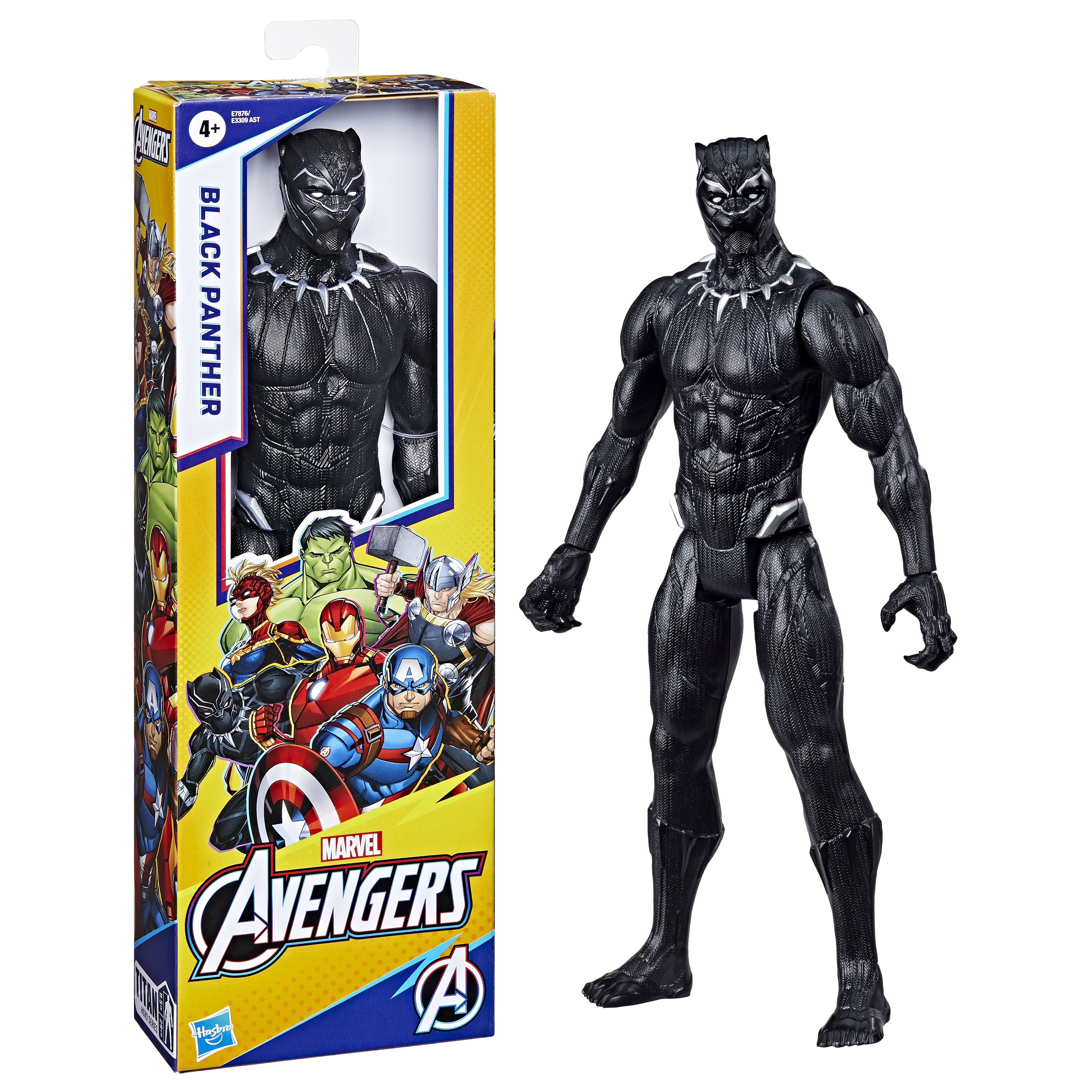 Figura  Hasbro Marvel Avengers Titan Hero Series Black Panther