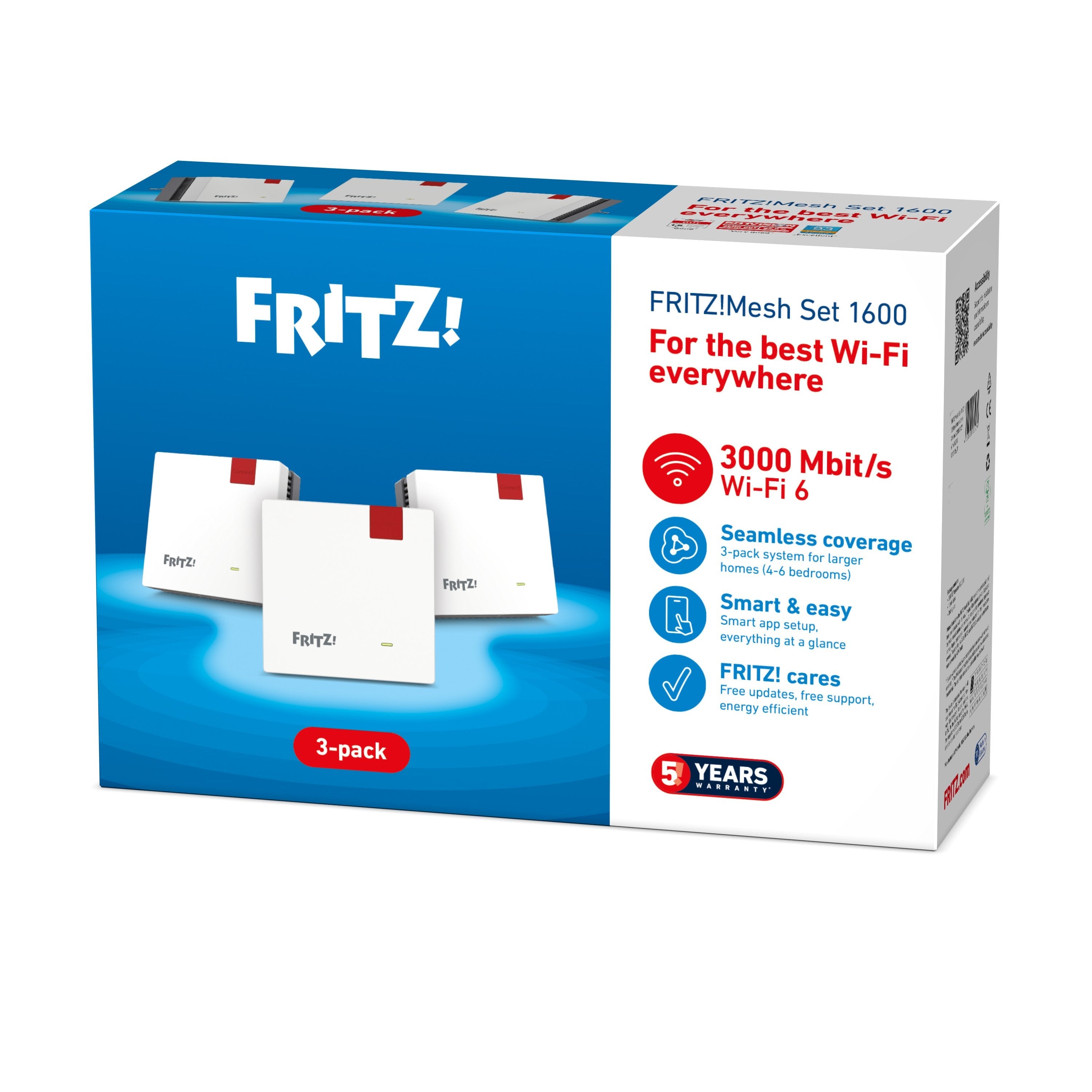 Fritz Mesh Set 1600 3-Pack Perp