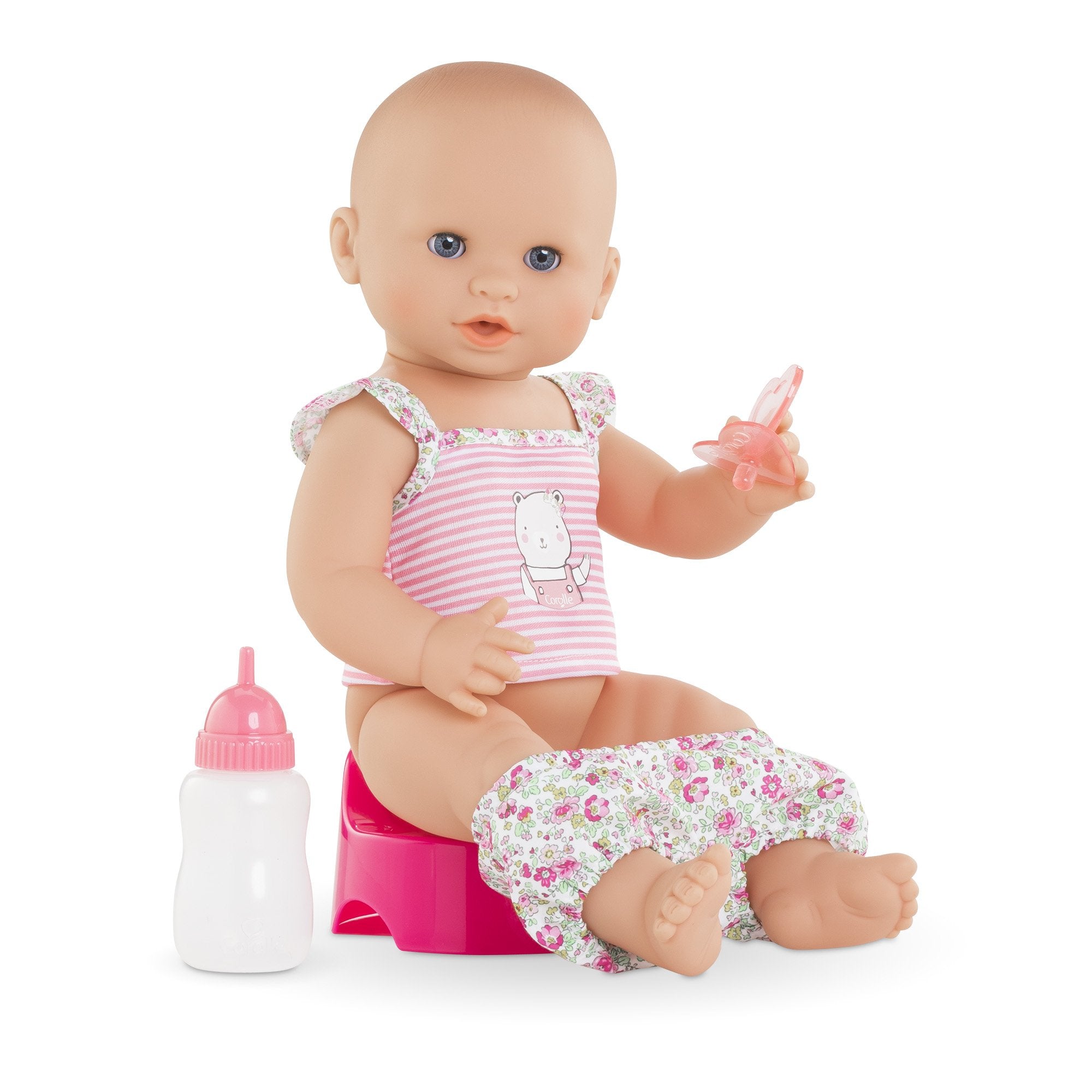Simba Corolle Mon Grand Poupon Emma Bebida+Baño Húmedo Muñeca Bebé