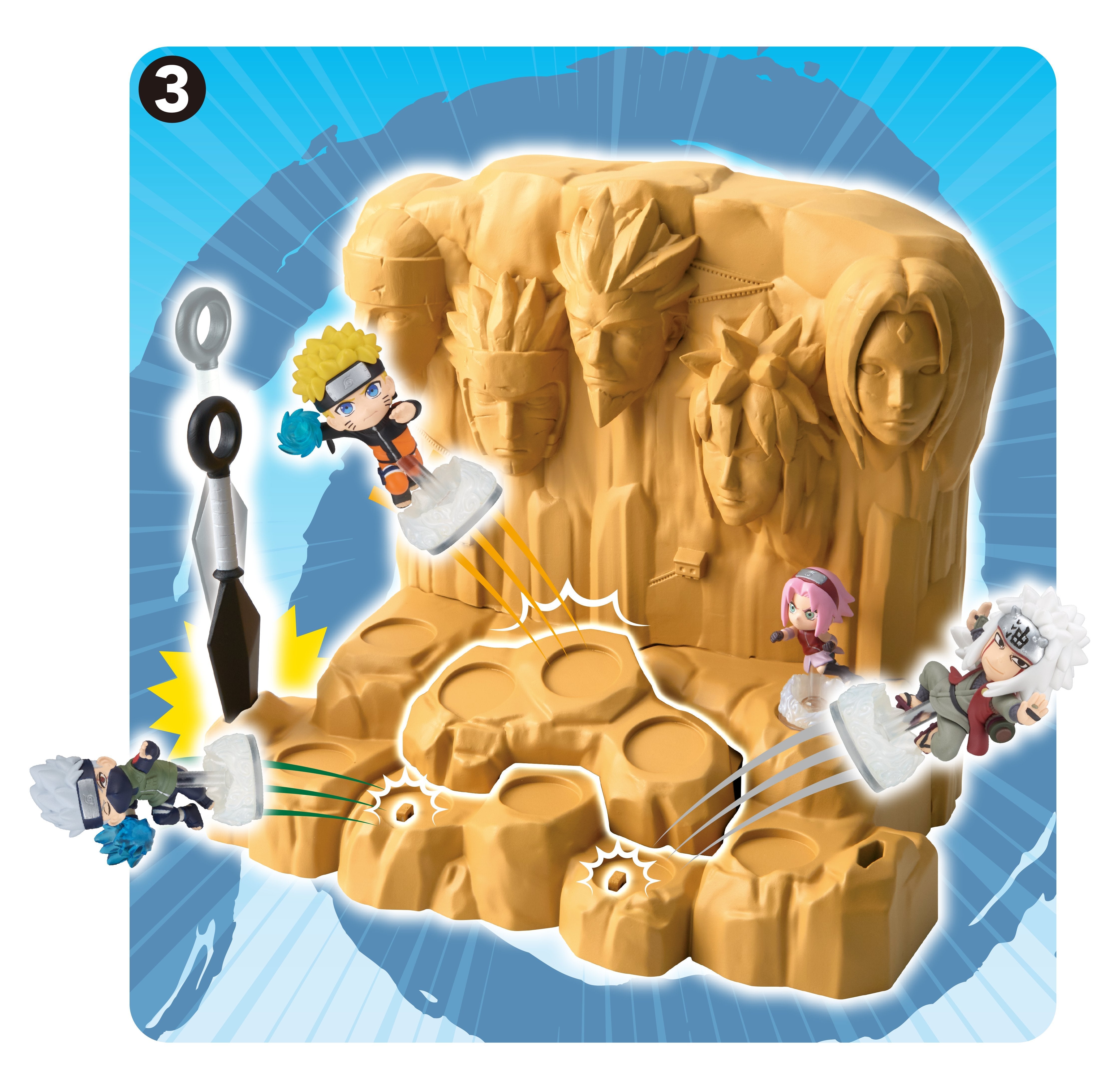 Epoch Games - Naruto Hokage Rock Survival 7583