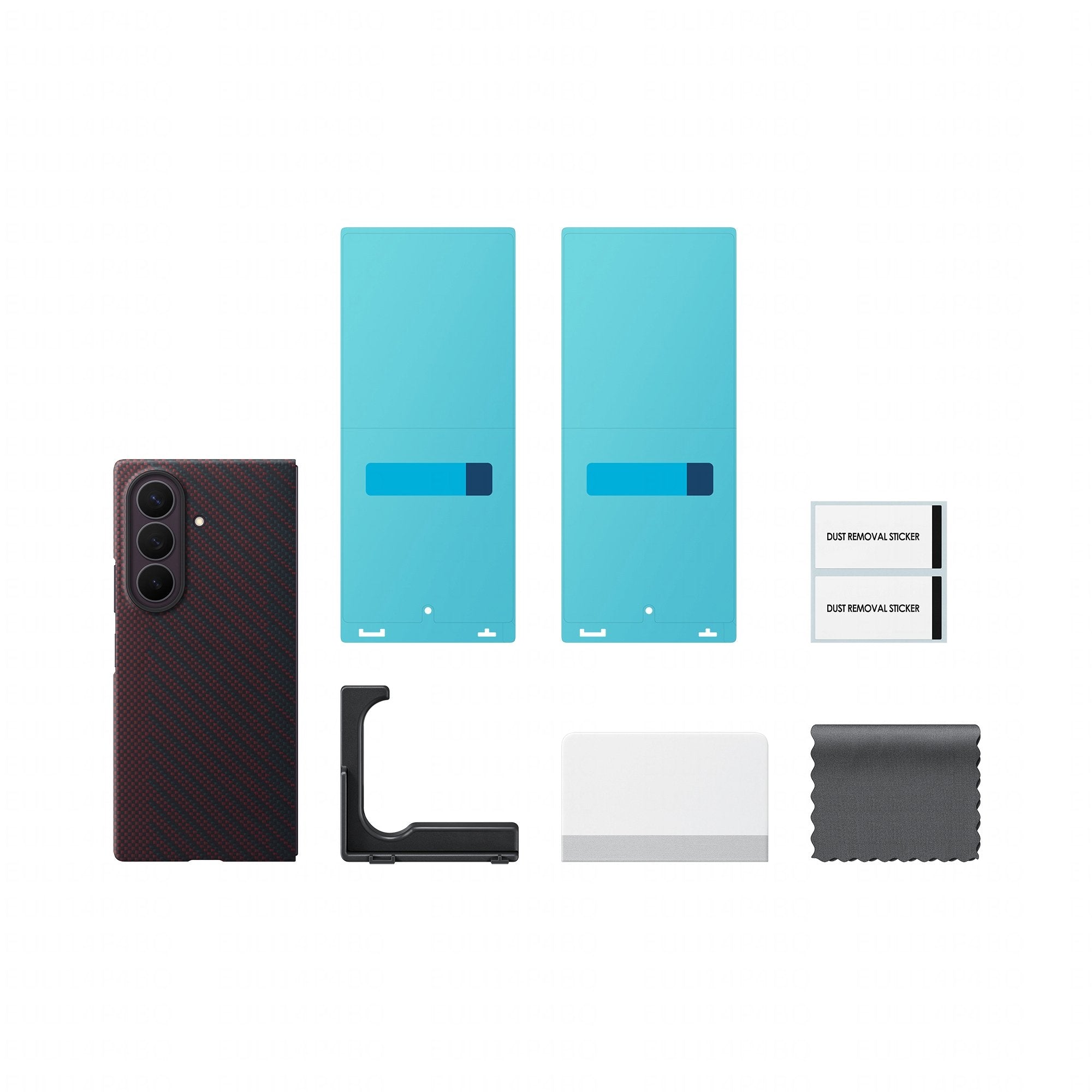 Samsung Carbon Magnet Case Fr Galaxy Fold8 Ultra Red