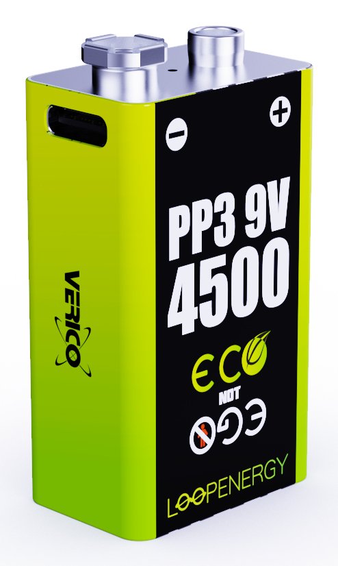 EAN 4713095608995 - Verico 1UDBT-A3WEB2-NN batería recargable industrial Ión de litio 500 mAh 9 V imagen 2