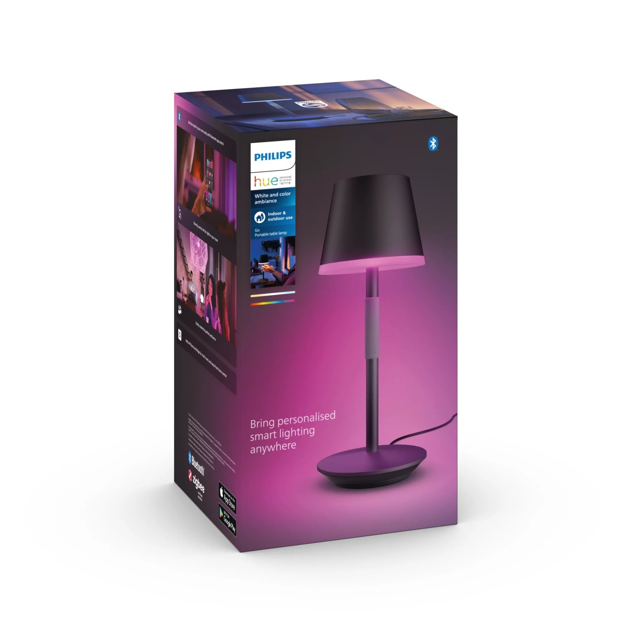 EAN 8719514404595 - Philips Hue White and Color ambiance 8719514404595 iluminación inteligente Lámpara de mesa inteligente Bl imagen 3