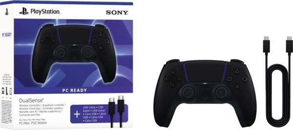 Sony Dualsense Wireless Contr. + Usb Kabel FR Pc Black
