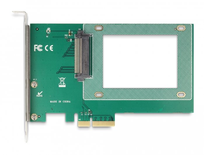 Delock Tarjeta Pci Express X4 A 1 X U.2 Nvme Sff-8639 Interna
