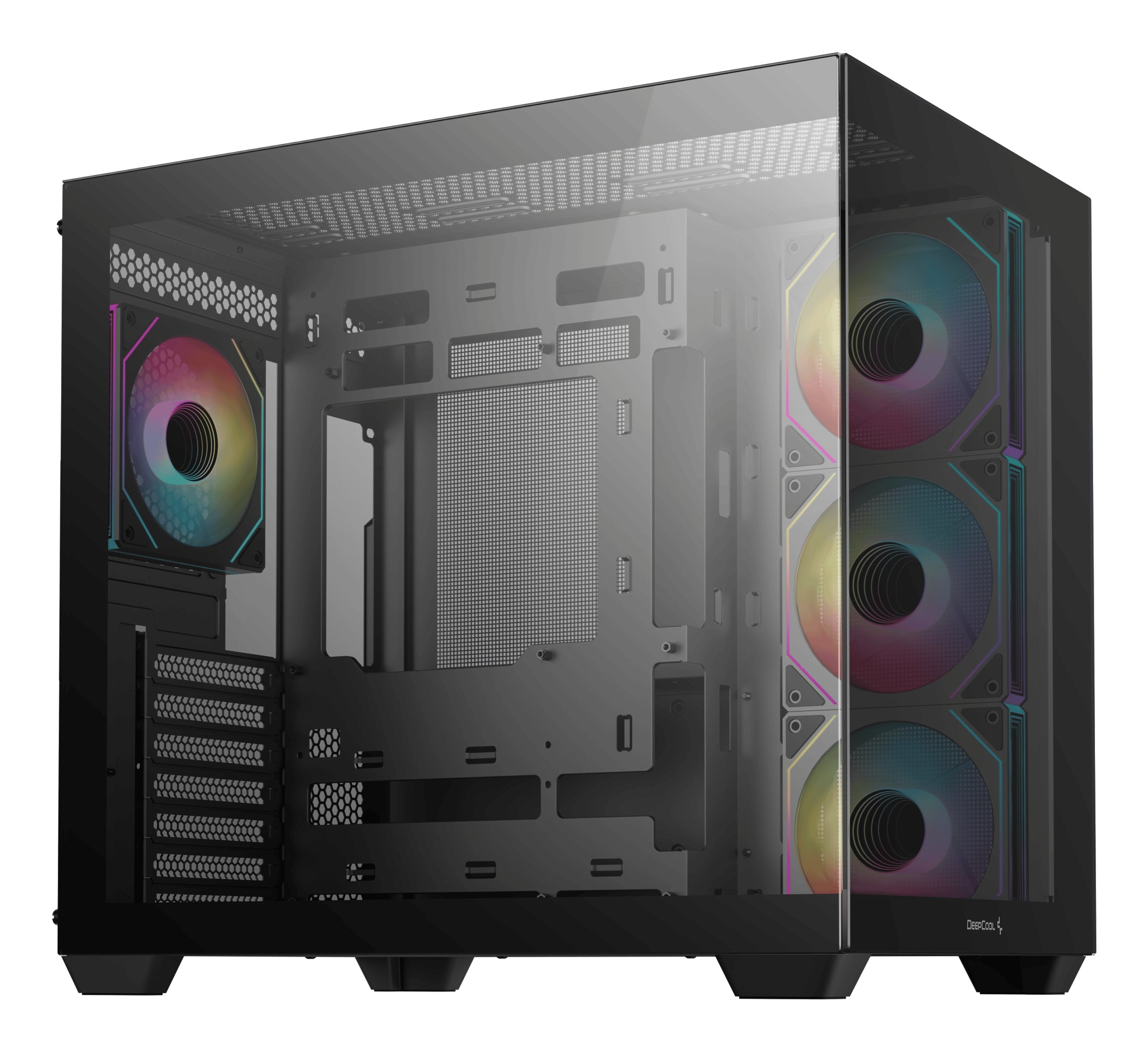 Caja Pc Deepcool Cg530 4f Midi Tower Negro