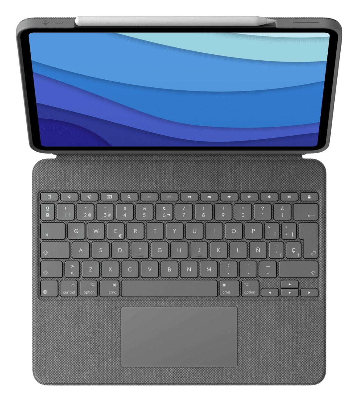 EAN 5099206095724 - Logitech 920-010211 teclado para móvil QWERTY Español Smart Connector Gris imagen 2