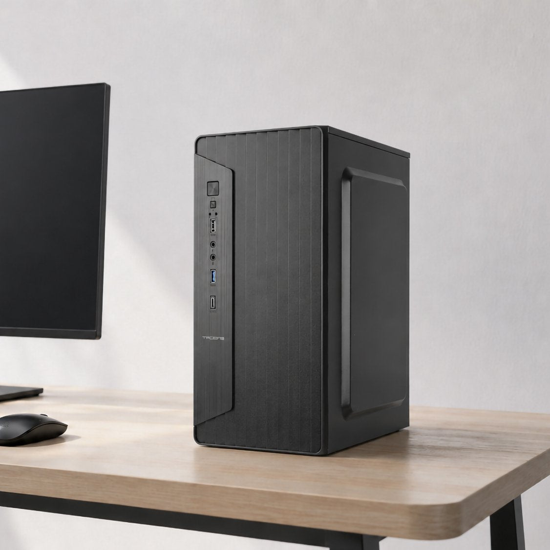 Caja Microatx Tacens Anima Ac8500 Con Fuente 500w Frontal Cleanline Disipador Max 140mm Gpu Max 250m