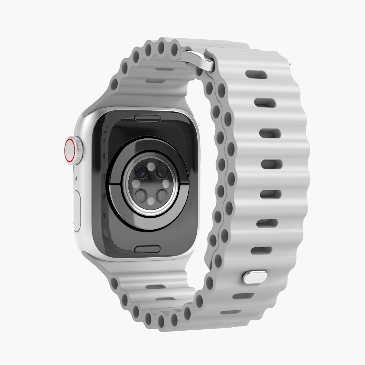 Vonmählen Watchstrap For Apple Ocean Band Funda 2 Band One Light Gris (Aws00083)