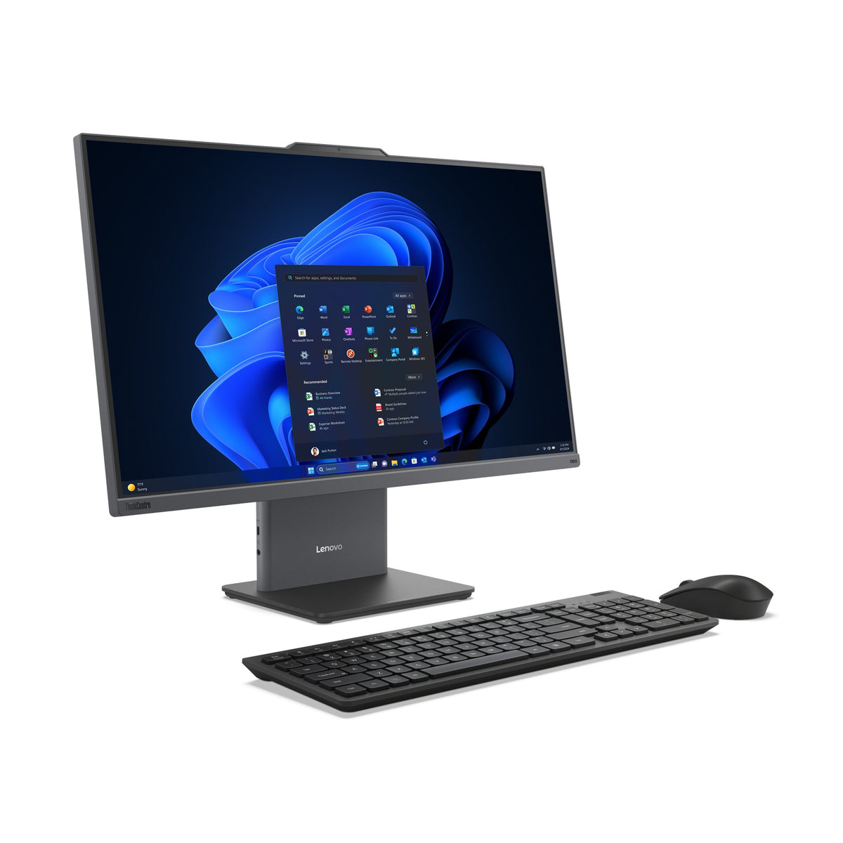 EAN 0199273371860 - Lenovo ThinkCentre neo 50a 27 Gen 5 Intel Core 5 210H 68,6 cm (27") 1920 x 1080 Pixeles Pantalla táctil P imagen 3