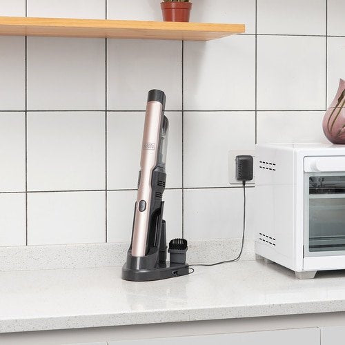 EAN 5035048740194 - Black & Decker DVC320BRG aspiradora de mano Oro rosa Sin bolsa imagen 17