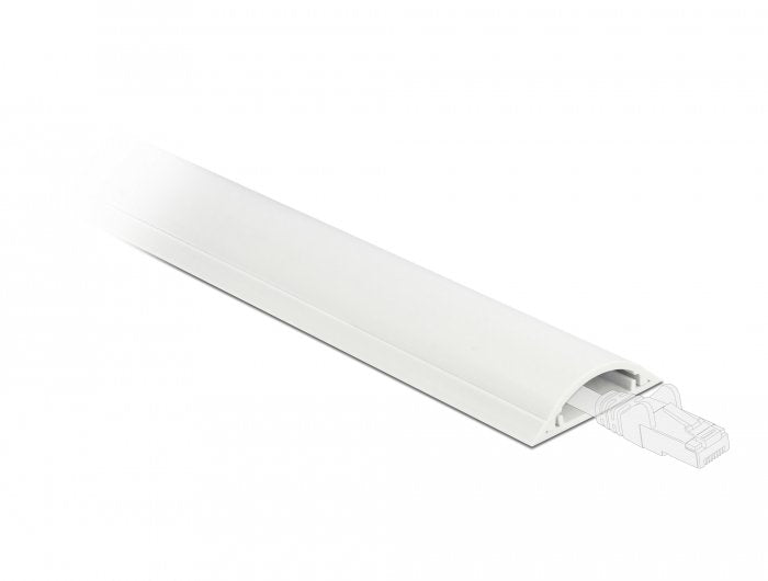Delock Kabelkanal Autoadhesivo 50 X 12 Mm - Länge 1 M Blanco