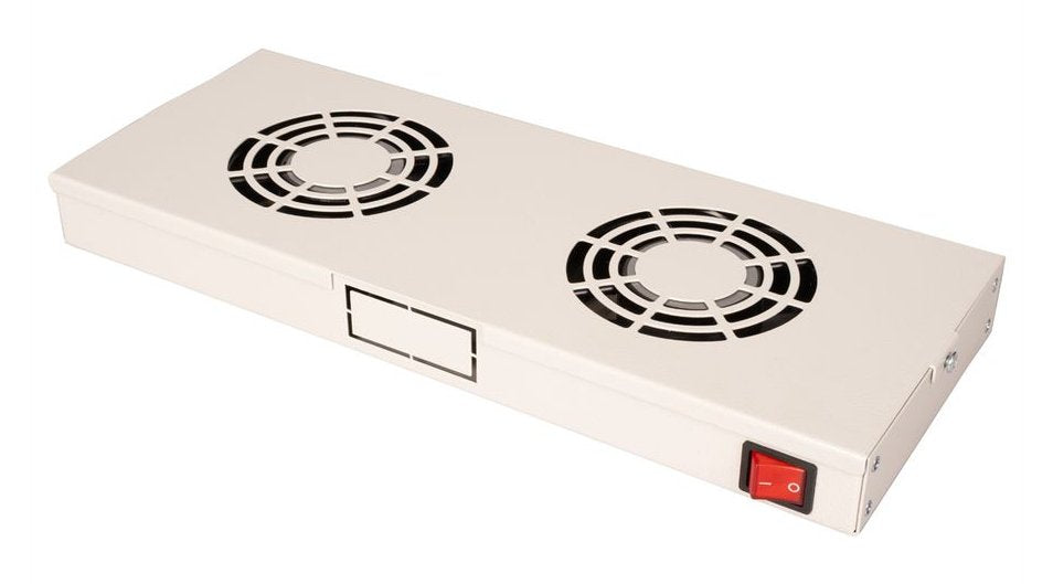 Unidad De Ventiladores 48,26cm 19 Pulgadas 2 Ventilador On Off Gris